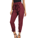 High Waist With Straps Loose All-matching Casual Pants