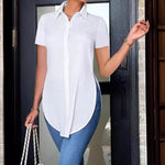 Woman’s Polo Collar Top