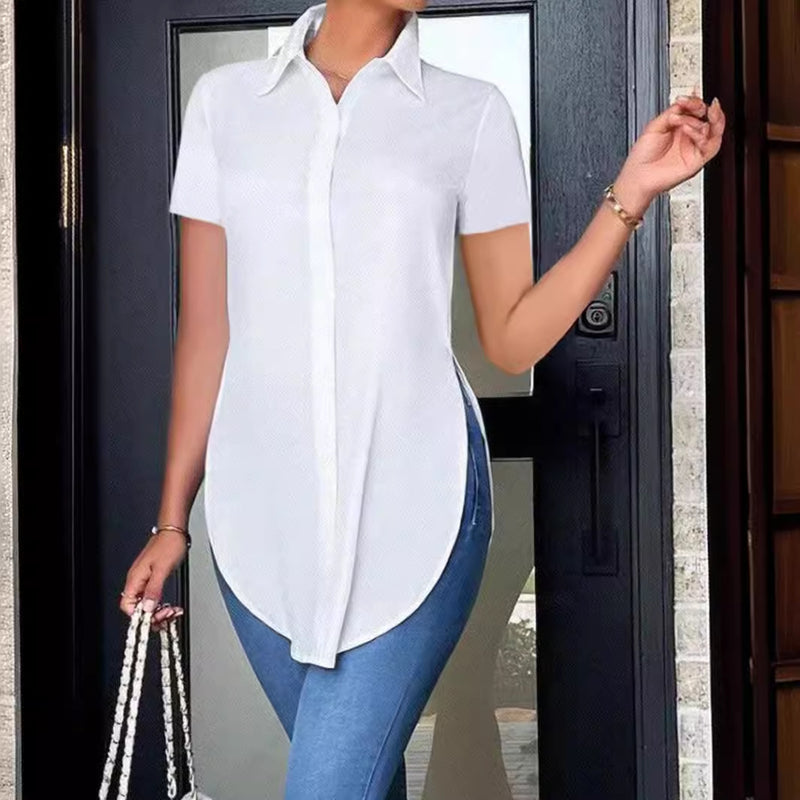 Woman’s Polo Collar Top