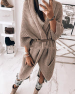 Ladies Casual Cotton Cardigan Sweater Coat