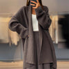 Knitted Cardigan Loose Pockets Sweater Coat