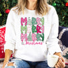 Merry Christmas E Cartoon Sweatshirt Festive Cute Gifts