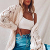 Women's Clothing Hollow Sweater Cardigan