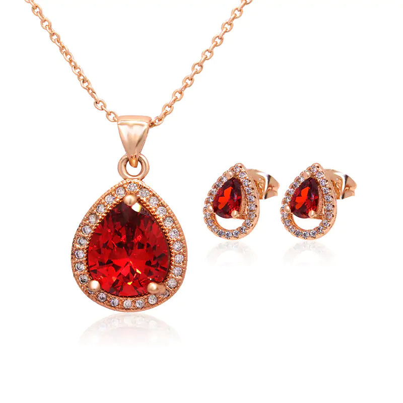 Zircon Jewelry Set