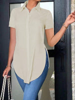 Woman’s Polo Collar Top