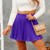 Women's Ice Silk Pleated Skirt