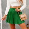 Women's Ice Silk Pleated Skirt