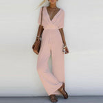 Wide Leg Pants Fashion Wais T Jumpsuit