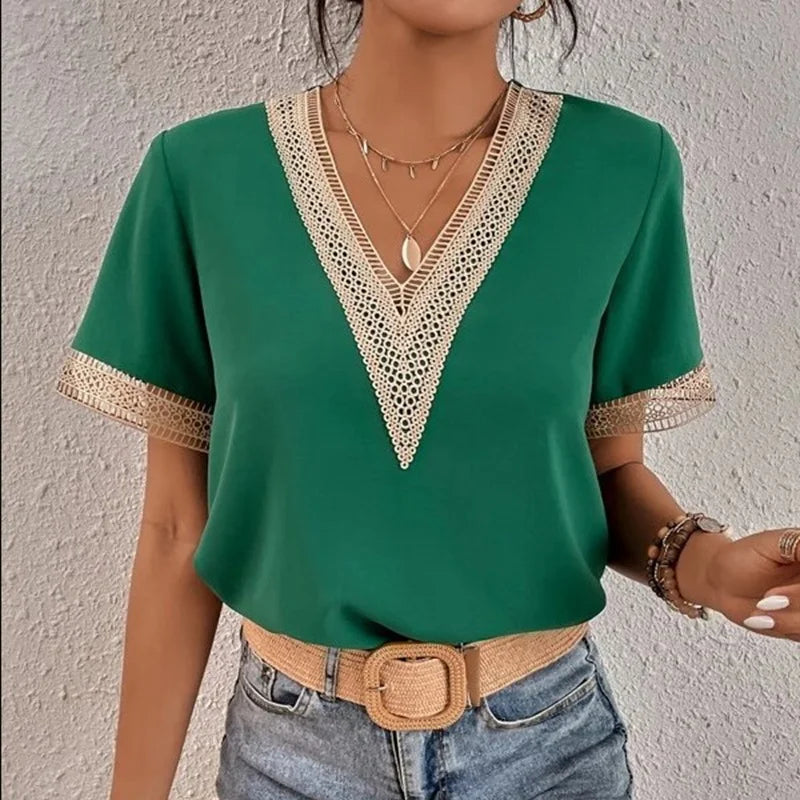 Womens Tops Blouses Chiffon Women Summer Tops