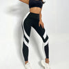 Women's Minimalist And Versatile Patchwork High Waisted Yoga Pants