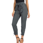 High Waist With Straps Loose All-matching Casual Pants