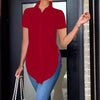 Woman’s Polo Collar Top